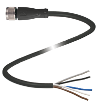 Соединительный кабель Pepperl Fuchs V15-G-BK1M-PUR-U