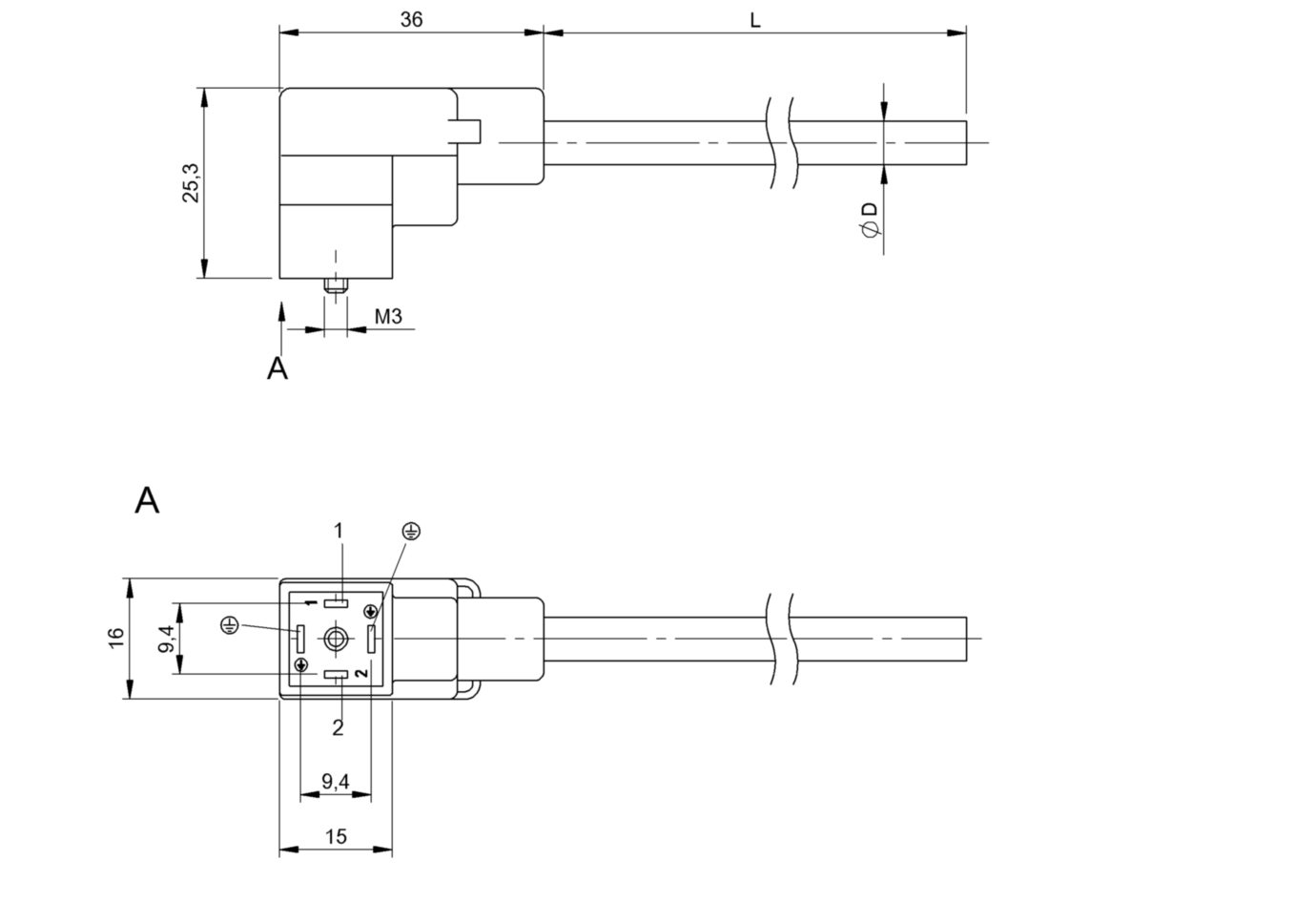 Разъем с кабелем Balluff BCC VC44-0000-10-053-VX8350-020