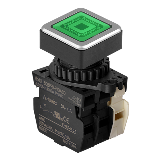 Кнопочный выключатель Autonics SQ3PFS-P3GABDM