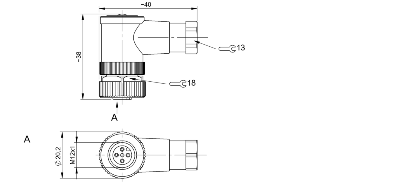 Разъем Balluff BCC M445-0000-1A-004-41X475-000