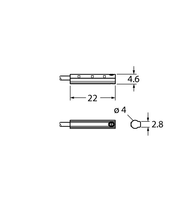 Магнитный датчик TURCK BIM-UNC-AN6X