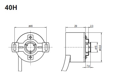 Инкрементальный энкодер INNOCONT EIP 40HO 12630V5000-T2