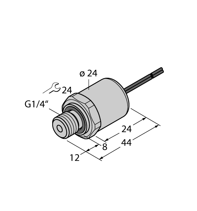 Датчик давления TURCK PT16R-1004-I2-WM0.5