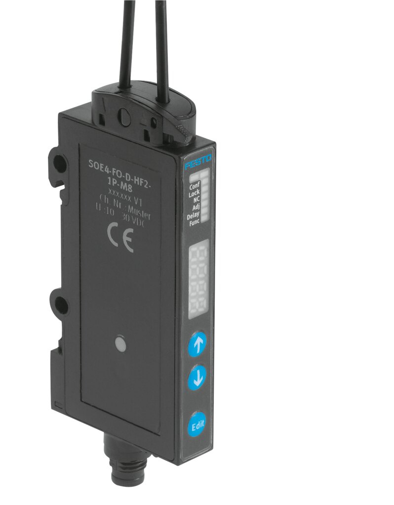 Усилитель для оптоволоконных датчиков Festo SOE4-FO-L-HF2-1N-M8