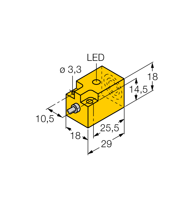 Индуктивный датчик TURCK NI5-Q18-AP6X