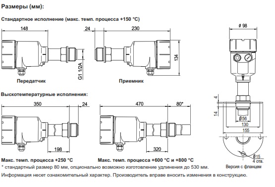 Микроволновый датчик уровня INNOLevel IL-MP-NPS