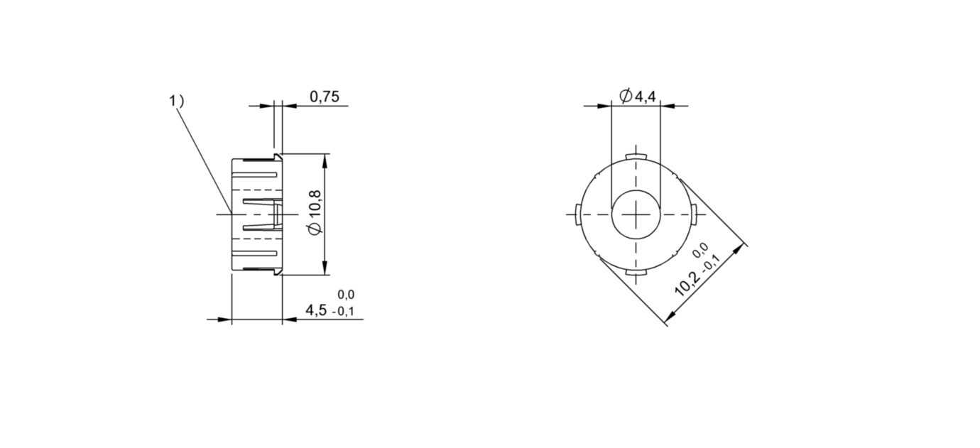 Транспондер RFID Balluff BIS M-1R1-02/L