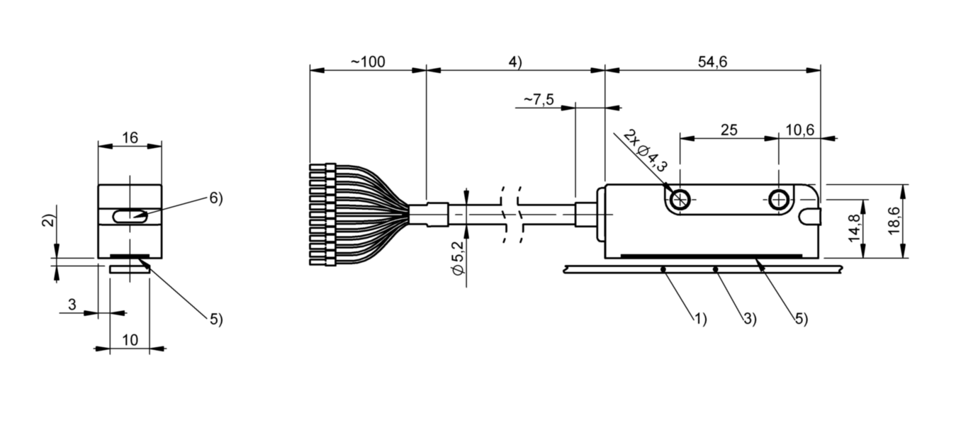 Магнитный энкодер Balluff BML SL1-ALZ1-UEZZ-AU1L-KA05