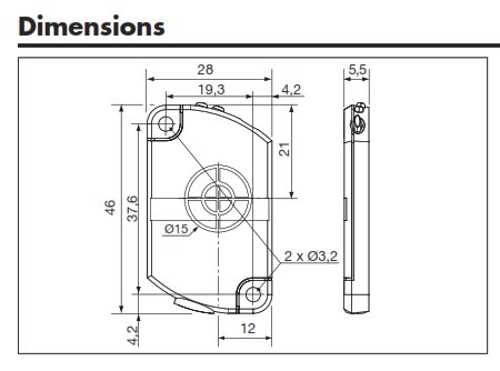 Емкостный датчик Carlo Gavazzi CD46CNC10NP