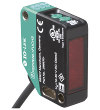 Лазерный датчик расстояния Pepperl Fuchs OQT400-R200-2EP-IO-0,3M-V31