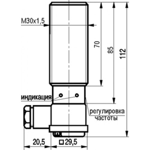 Датчик скорости вращения ТЕКО IV2B AT81A5-43N-10-LZ