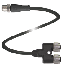 Y-образный разветвитель Pepperl Fuchs V1-G-T-BK2M-PUR-A-V1-G