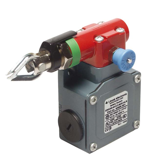 Тросовый выключатель аварийной остановки Leuze Electronic ERS200-M0C3-M20-HAL