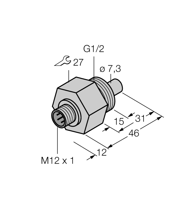 Датчик потока TURCK FCS-G1/2HC22-NA-H1141