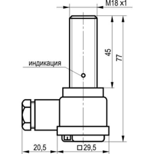 Оптический датчик ТЕКО OS AT45A-31P-10-LZ