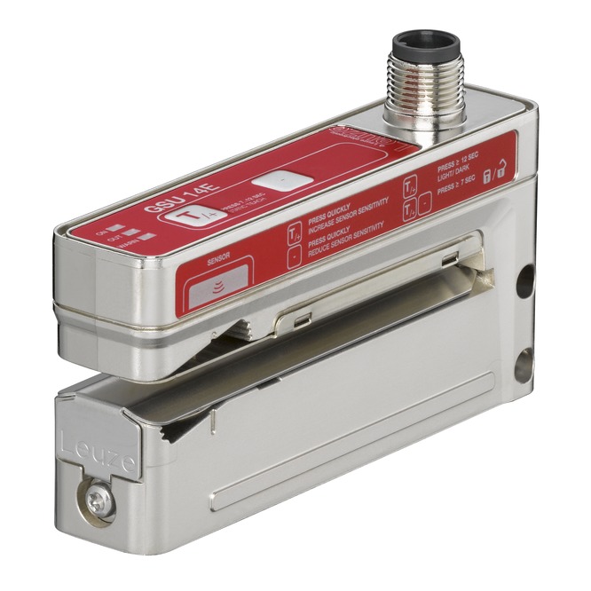 Ультразвуковой щелевой датчик этикетки Leuze Electronic GSU14E/LGT.3-M12V