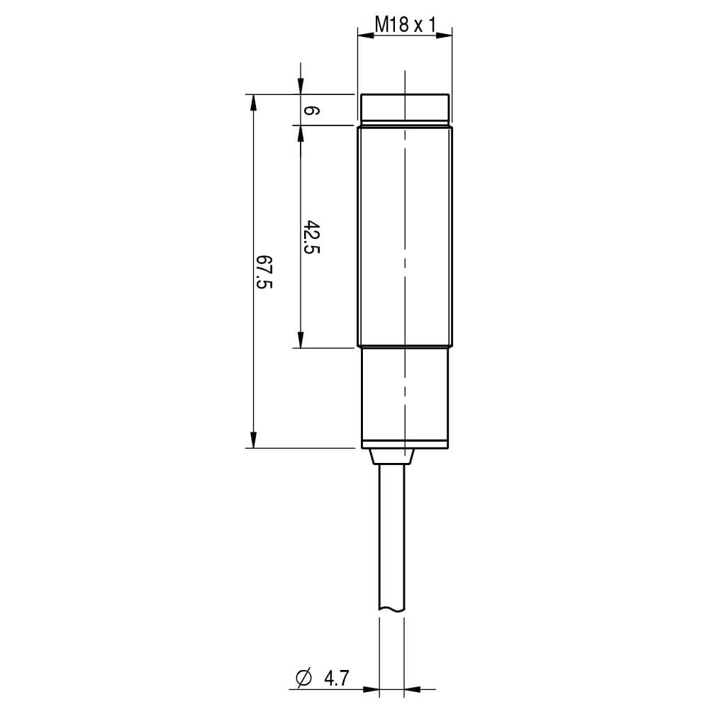 Оптический датчик Micro Detectors FAI6/BP-1A