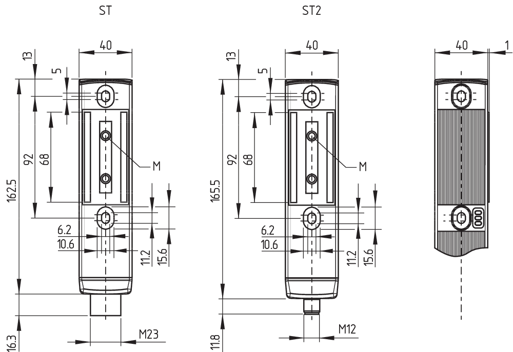 Дверной выключатель безопасности Schmersal MZM100B-ST2-SD2PRE-A