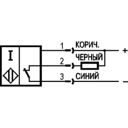Индуктивный датчик ТЕКО ISN HSC0B-32N-2,5-LS402