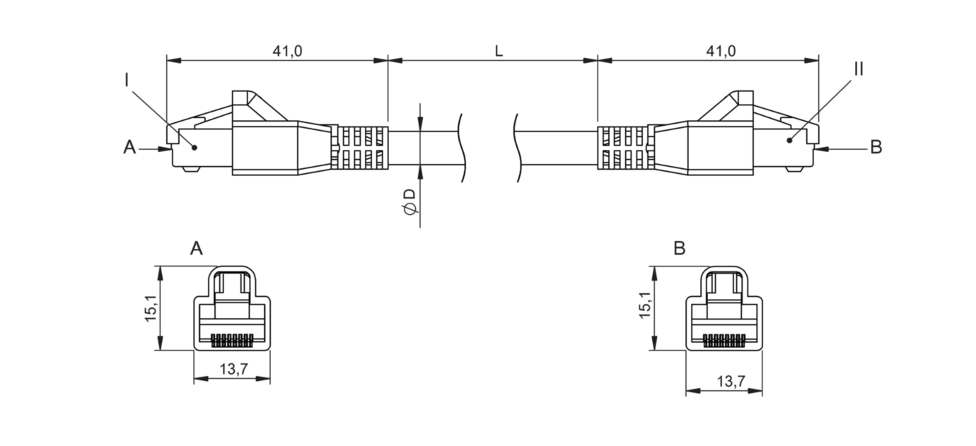 Соединительный кабель Balluff BCC E894-E894-90-339-ES34N9-400
