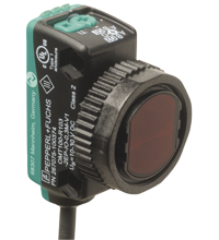 Лазерный датчик расстояния Pepperl Fuchs OMT100-R103-2EP-IO-0,3M-V31