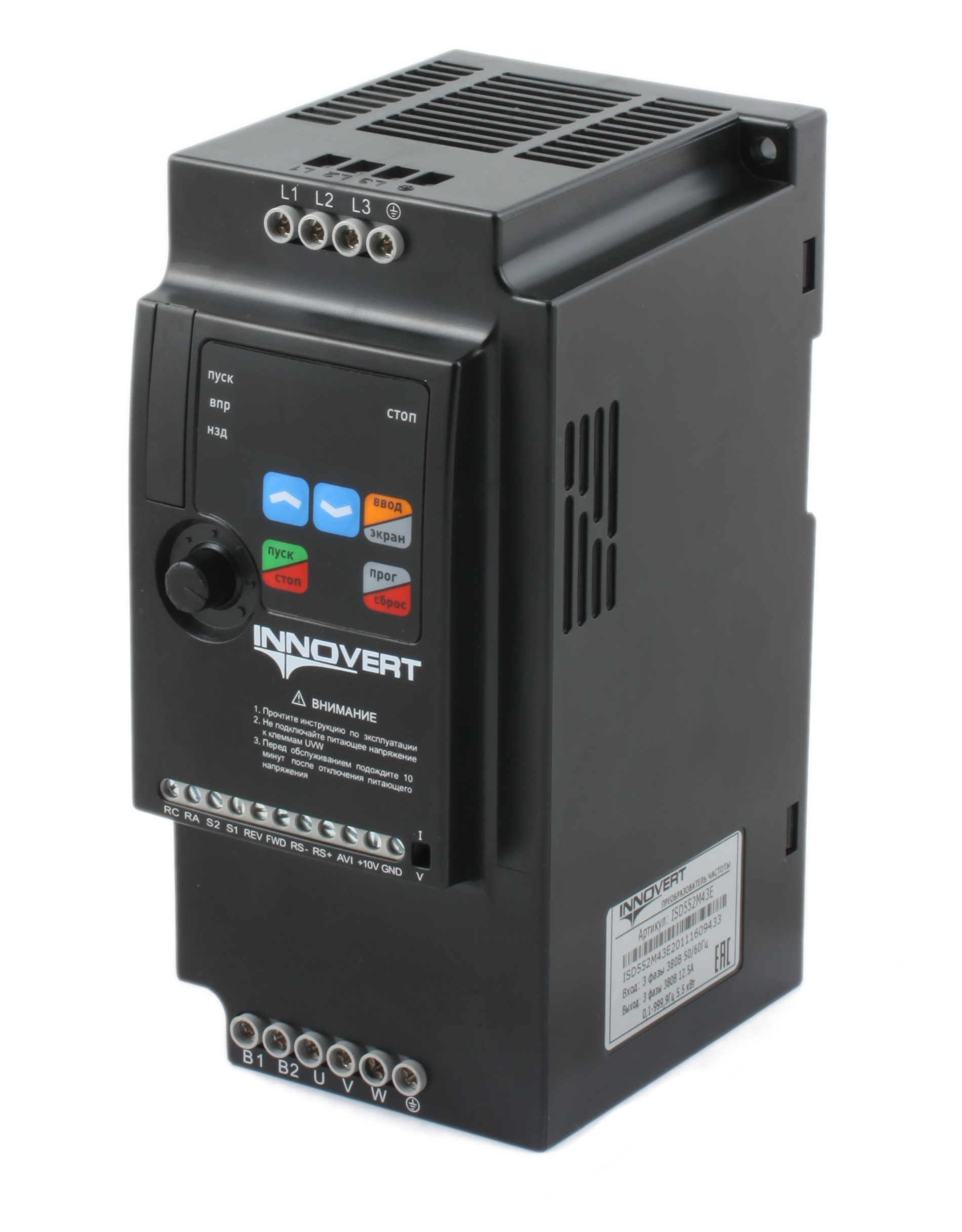 Частотный преобразователь INNOVERT IVD752B43E