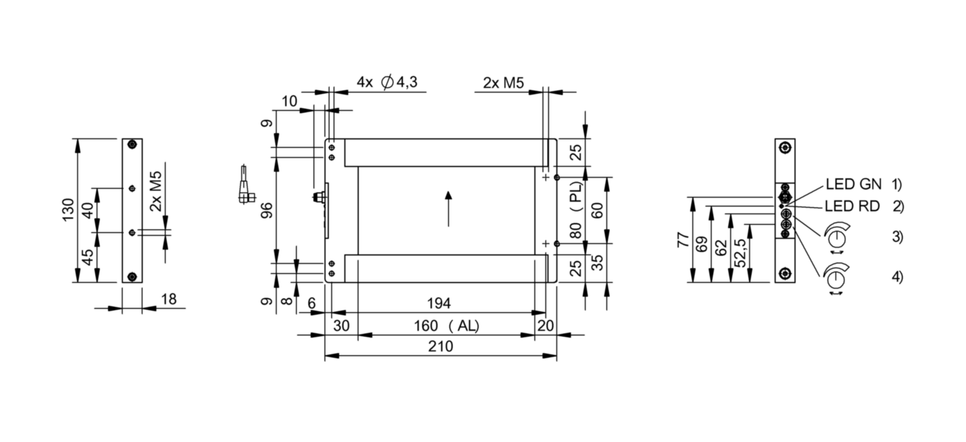 Щелевой датчик Balluff BOW A-0816-PS-C-S49