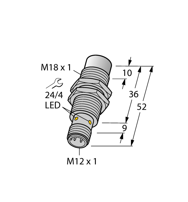 Индуктивный датчик TURCK NI12U-MT18-AP6X-H1141