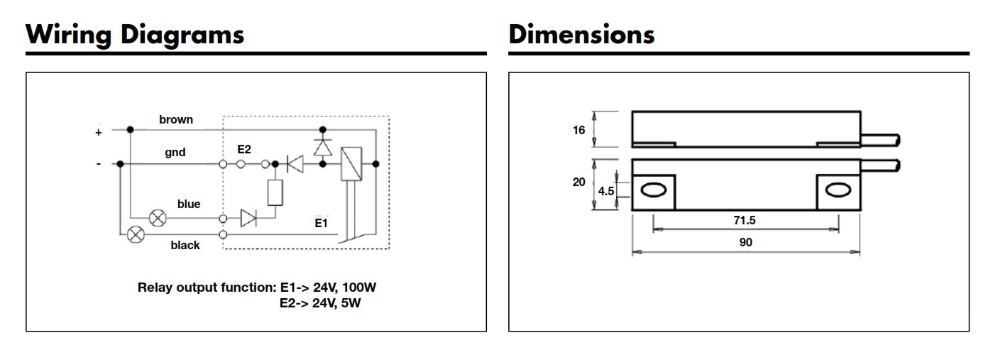 Магнитный датчик Carlo Gavazzi SPA1S3