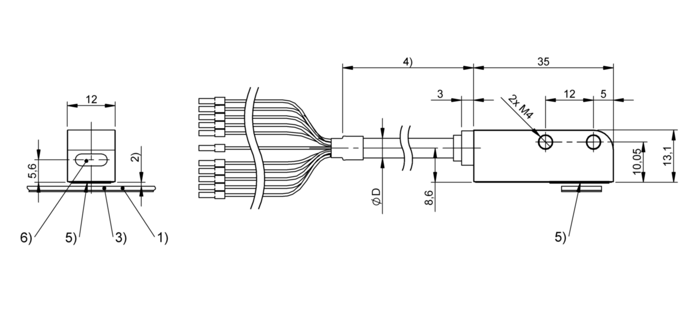Магнитный энкодер Balluff BML SF2-I212-GZZZ-ZZZ5-KA05