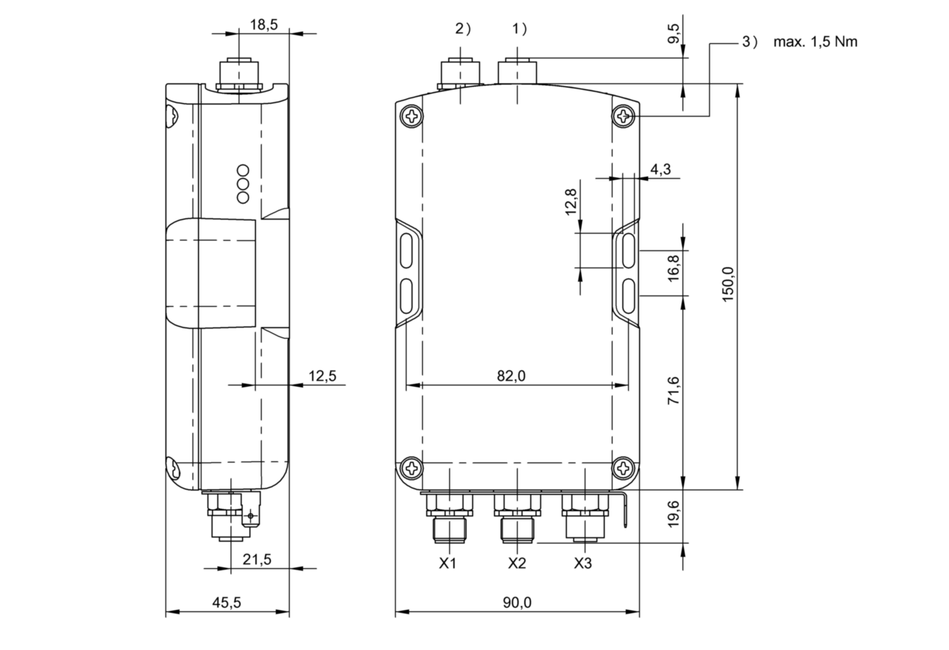 Блок обработки RFID Balluff BIS M-6002-051-050-03-ST11