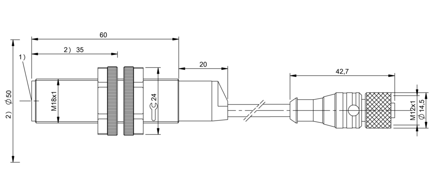 RFID головка чтения/записи Balluff BIS C-319-PU1-10