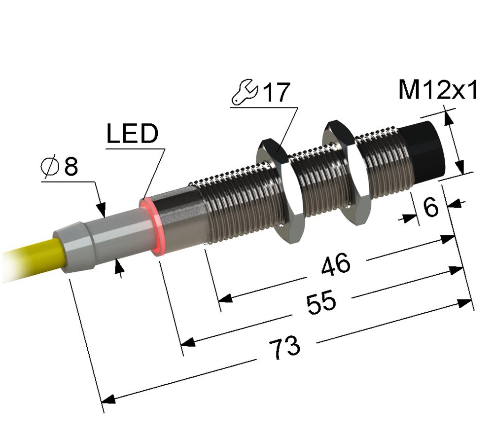 Индуктивный датчик Мега-К PS2-12M73-10N31-Z