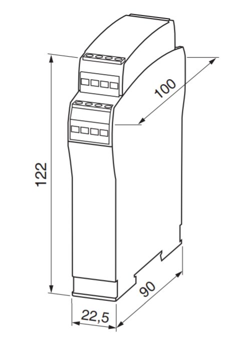 Коммутирующий усилитель EGE-Elektronik IKMb 122 Ex-230