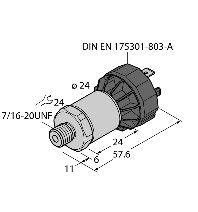 Датчик давления TURCK PT300PSIG-1005-U1-DA91/X