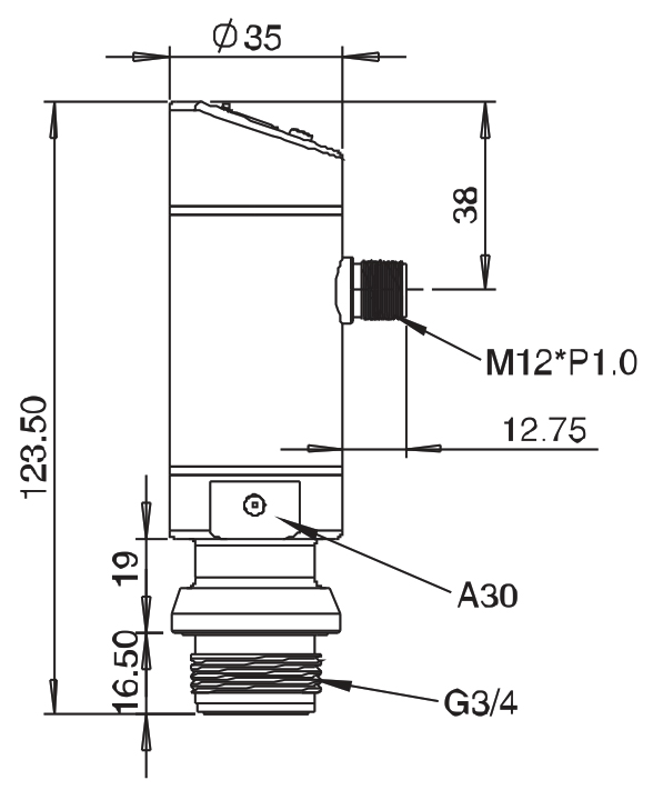 Датчик давления EMA Electronics PA3203