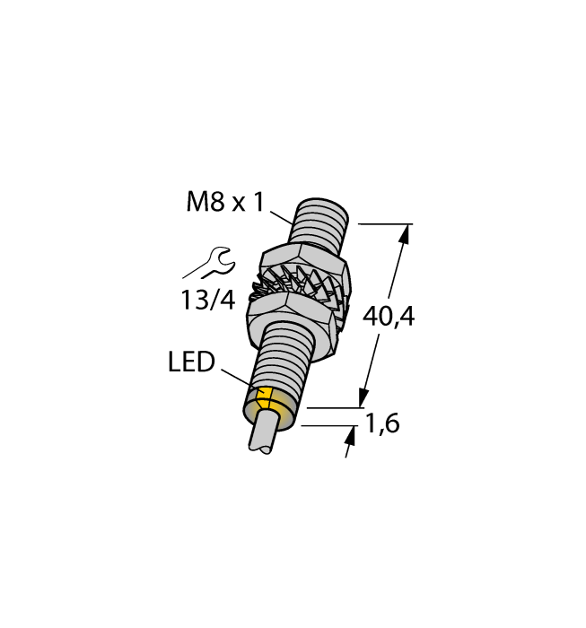 Магнитный датчик TURCK BIM-EG08-Y1X