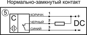 Емкостной датчик СКБ Индукция E382-NC-NPN