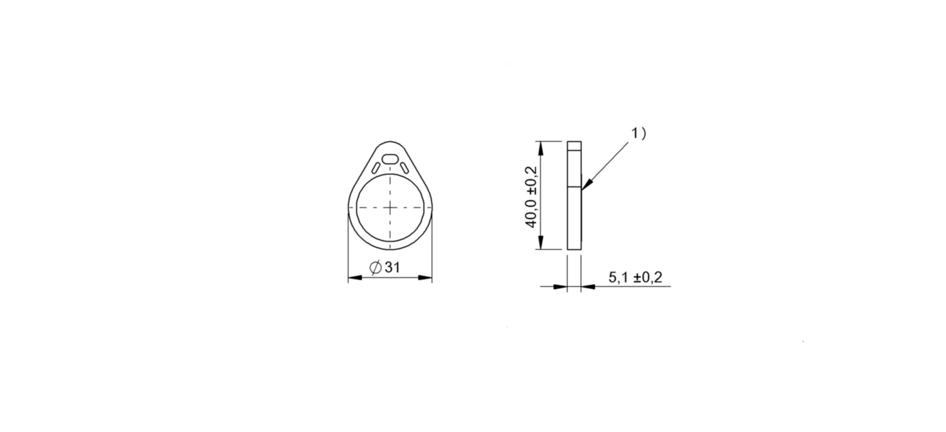 Транспондер RFID Balluff BIS L-204-03/L-BU