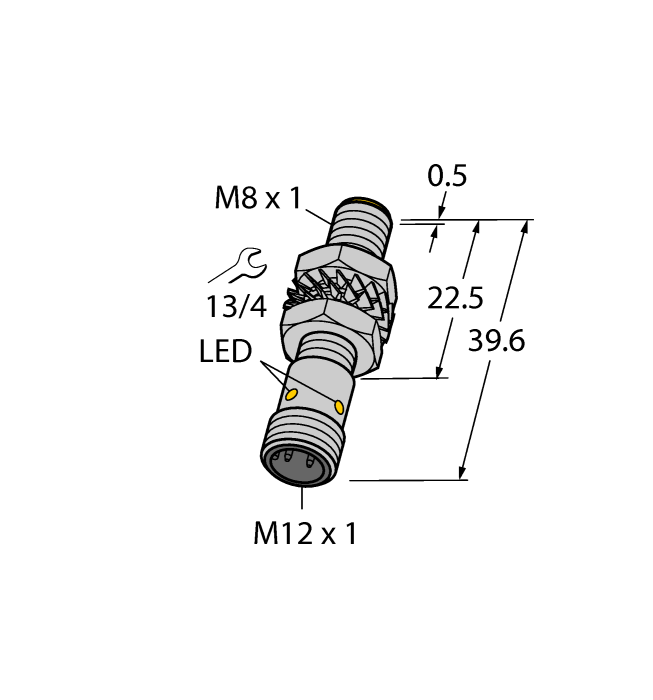 Индуктивный датчик TURCK BI2-M08K-VN6X-H1341