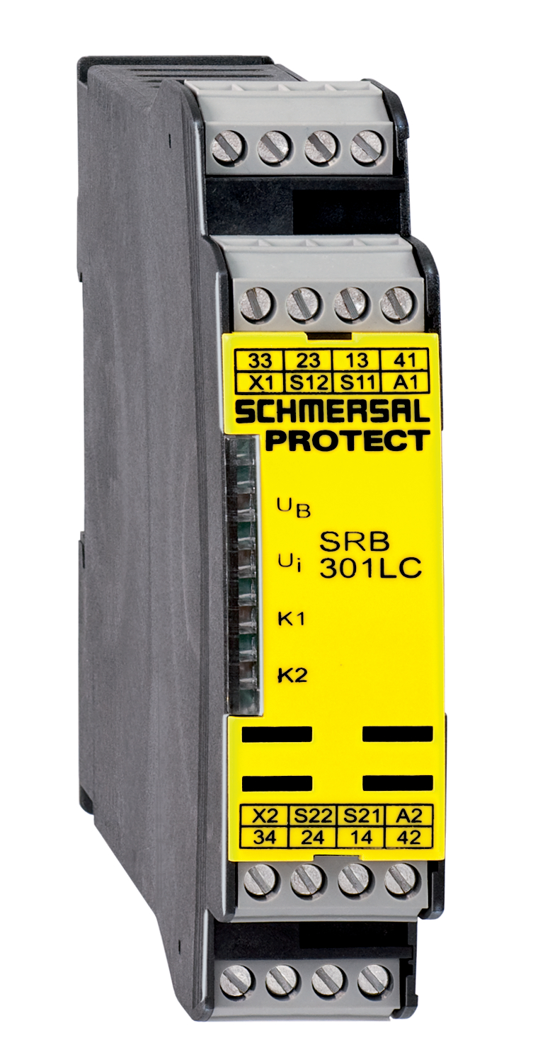 Реле безопасности Schmersal SRB 301LCI/7-24VAC/DC
