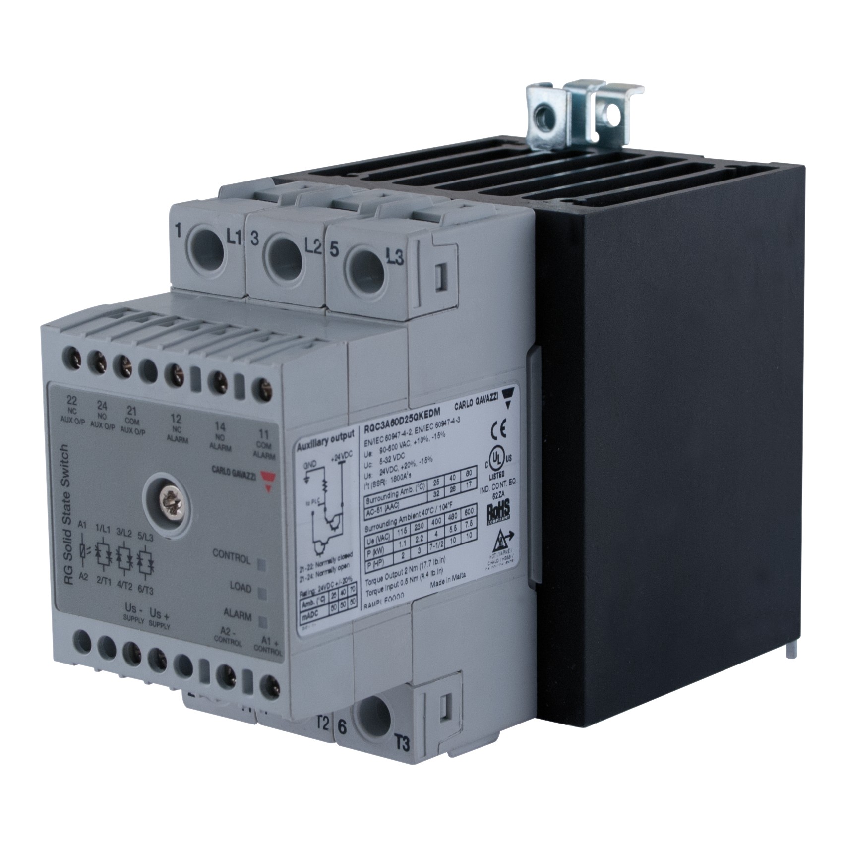 Реле безопасности Carlo Gavazzi RGC3A60A25GKEAM