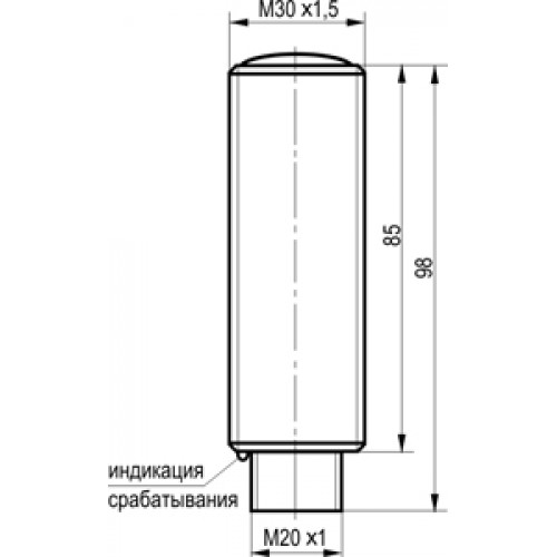Оптический датчик ТЕКО OS AC84A-56-100-LR181
