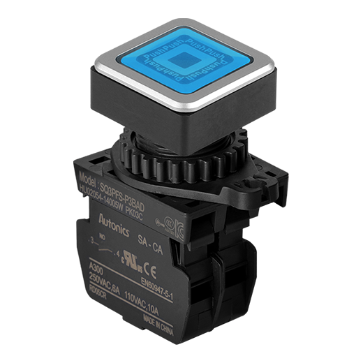 Кнопочный выключатель Autonics SQ3PFS-P3BALM