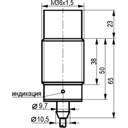 Индуктивный датчик ТЕКО ISNt EF9A8-43P-20-LZ-C-P-4
