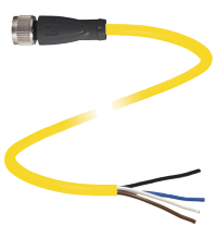 Соединительный кабель Pepperl Fuchs V1B-G-YE10M-PVC-U