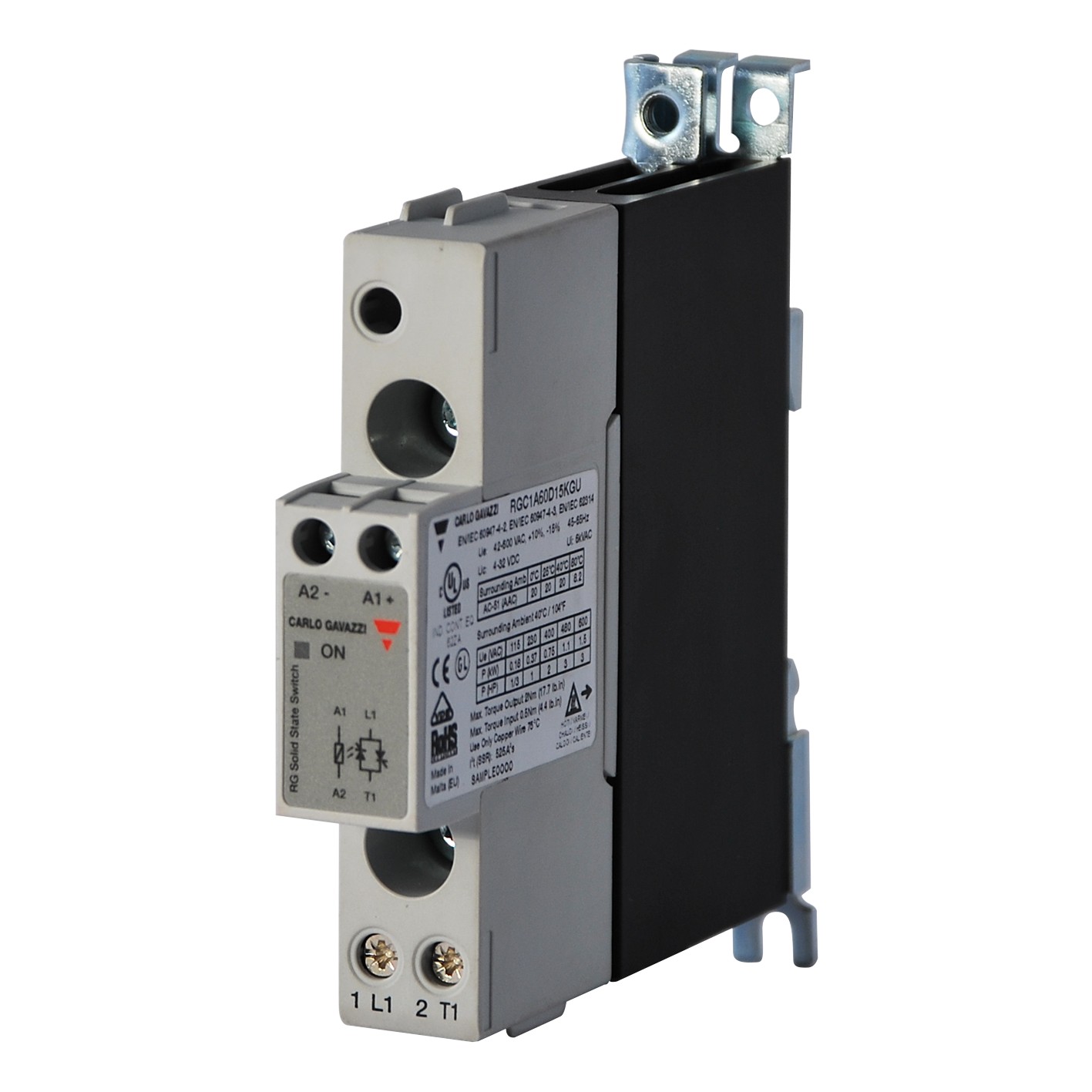 Реле безопасности Carlo Gavazzi RGC1A60D25KGUX20