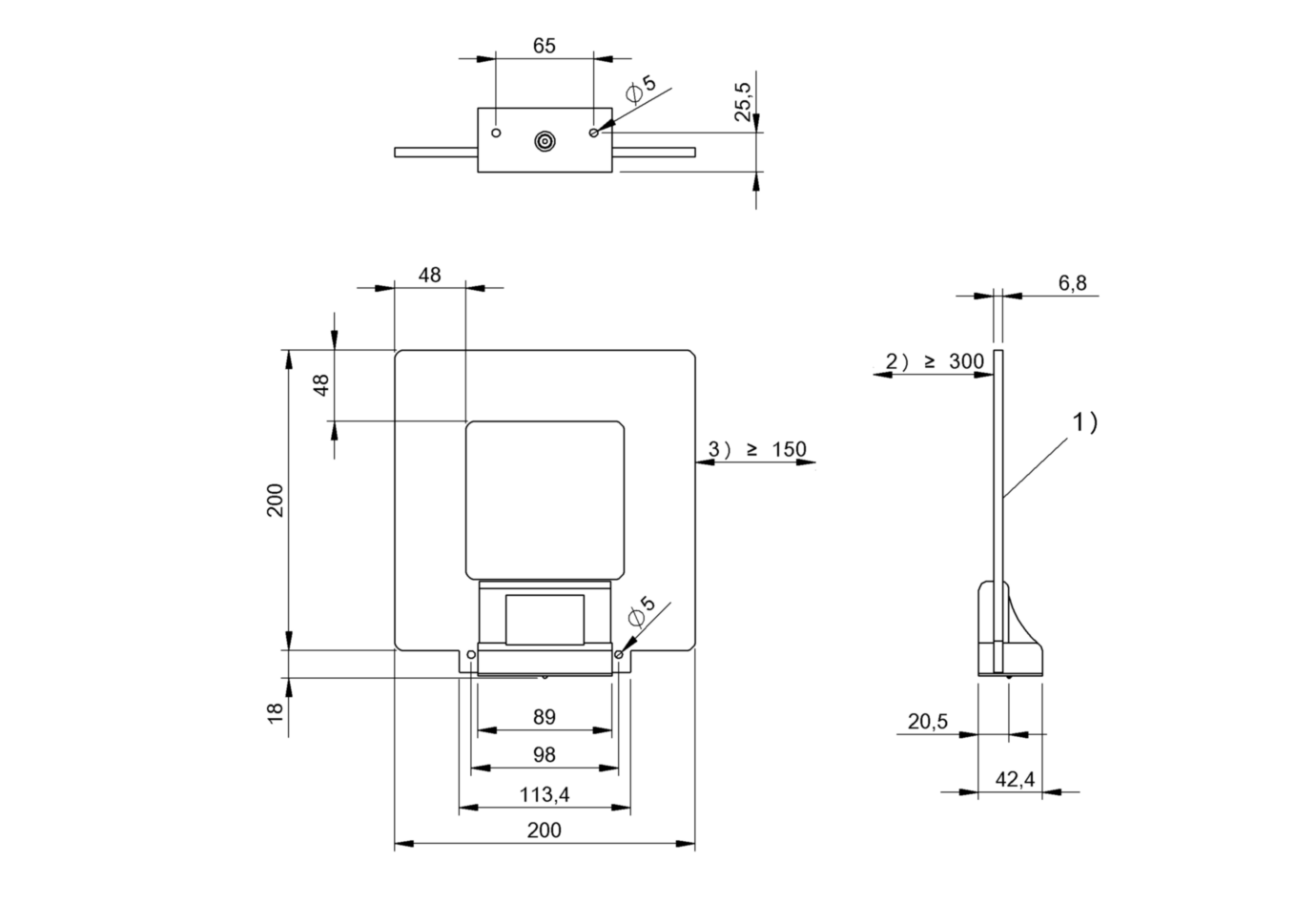 RFID головка чтения/записи Balluff BIS M-372-000-A01