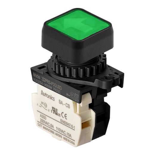 Кнопочный выключатель Autonics S2PRS-P3GUBD