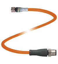 Соединительный кабель Pepperl Fuchs V3-GM-E2-OR0,5M-POC-V11-G